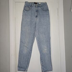 Sasson Light Wash Size 3/4 Petite Jean - Vintage